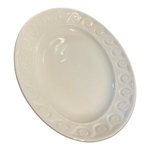 Bernardaud Limoges France Louvre oval relish dish.